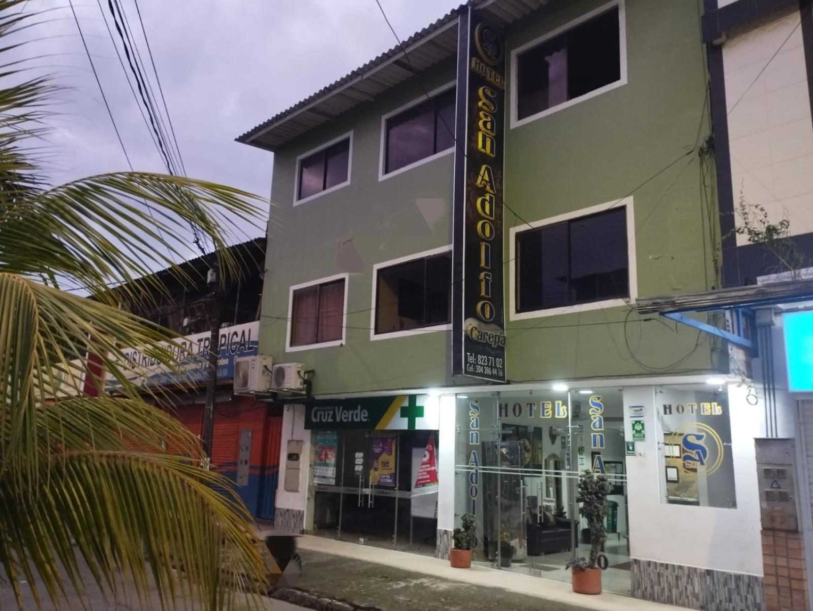 Hotel San Adolfo Carepa Esterno foto
